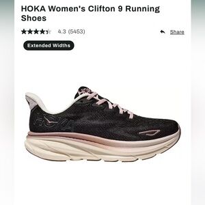 HOKA Women's Clifton 9 Running Shoes size 7.5